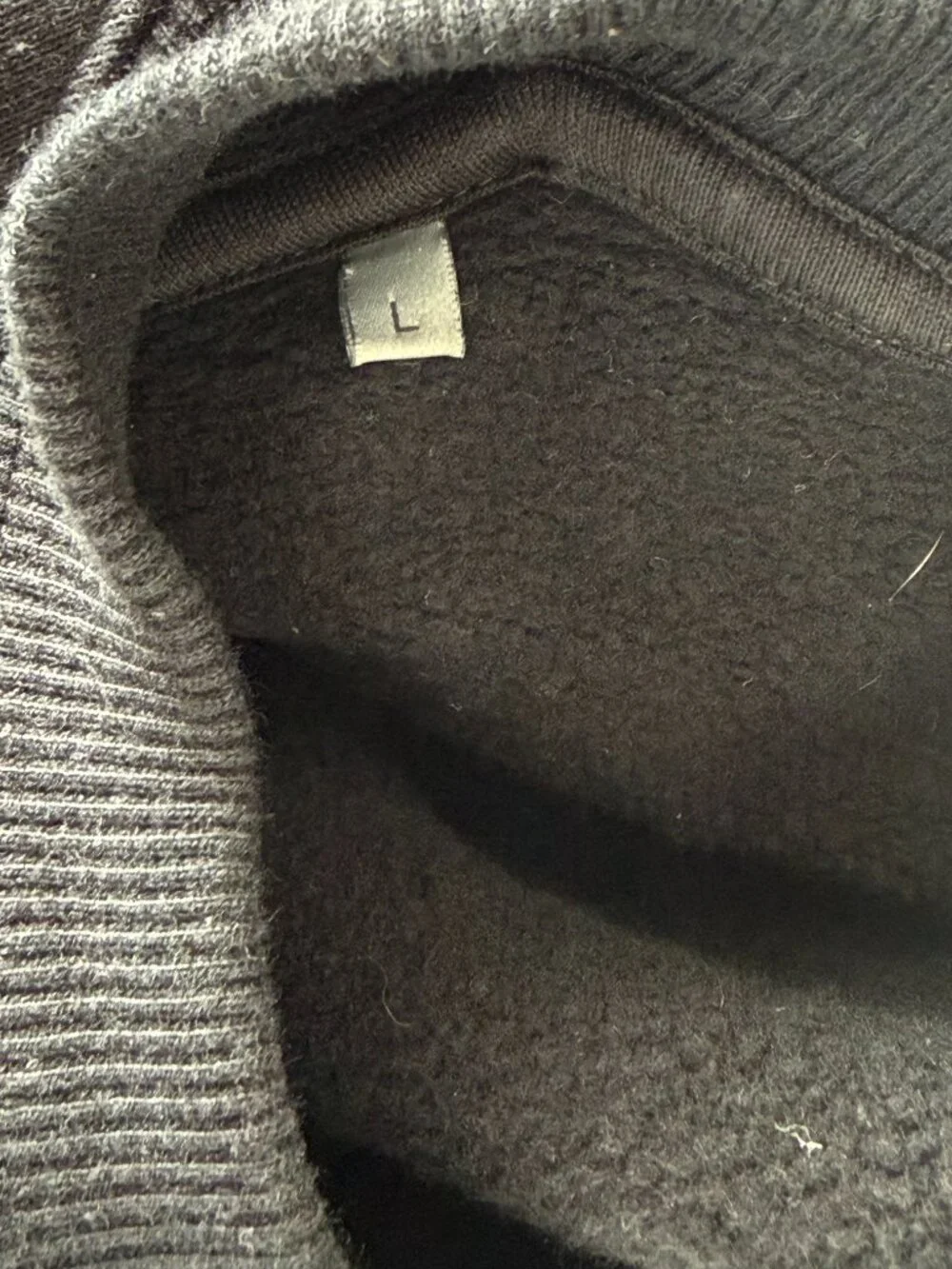 Dior Black & White Heart CD Embroidered Logo Sweater